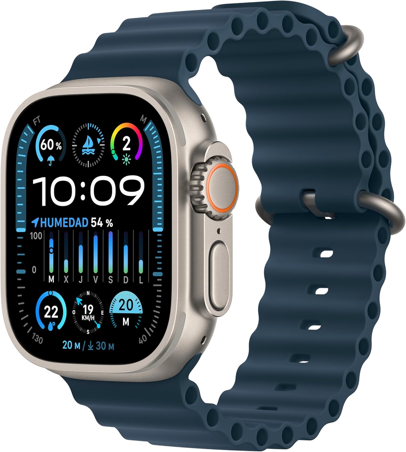 Apple Watch Ultra 2 [GPS + Cellular, 49MM] Cassa in Titanio Ricondizionato